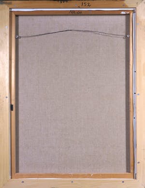 Frans Nicolai - Gemengde techniek op doek, Zonder titel - Ingelijst kopen? Bied vanaf 1!