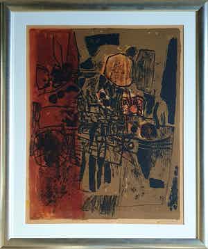 Corneille - Litho: 'Jeux d'été' - 1960 (Nieuw ingelijst) verkocht voor € 495!