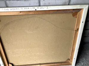 Anke Mensink - Schitterend schilderij " Verliefde vrouwen " kopen? Bied vanaf 65!