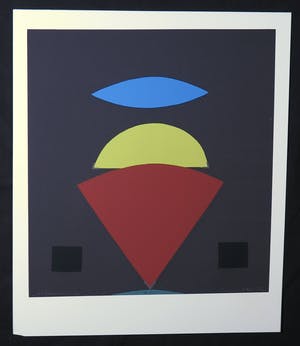 Doris Groeneveld - Zeefdruk, Zonder titel kopen? Bied vanaf 1!