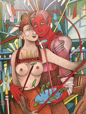 Carlos Ceesepe - Affiche Expositie Galerie Lambiek , La clase obrera - 1990 kopen? Bied vanaf 80!