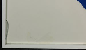 Bram Bogart - Zeefdruk, Z.T. Compositie in rood en blauw - Ingelijst kopen? Bied vanaf 1!