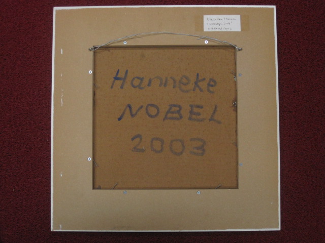 Hanneke Nobel - intrigerend impressionistisch olieverf "woestijn Zuid Afrika" gesigneerd  kopen? Bied vanaf 1!