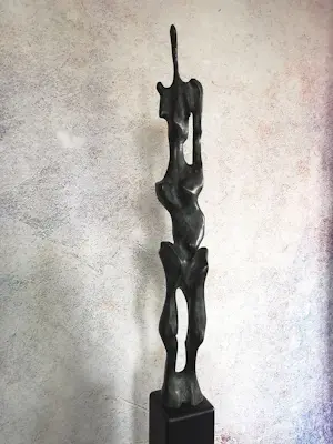 Ety Bagchus - Etienne groot Brons abstract sculptuur Apeldoorn - Lommel kopen? Bied vanaf 800!