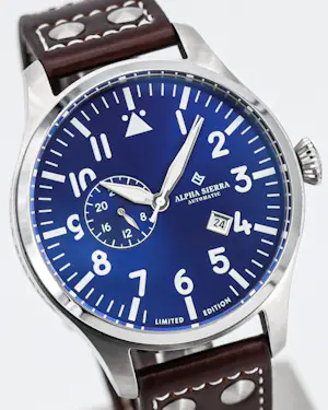 Alpha Sierra Automatic- Heren horloge - Ongedragen - AMS02 - Limited Edition kopen? Bied vanaf 145!