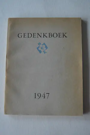 Maurits Cornelis Escher - 'Gedenkboek 1947' Met o.a; "wij komen er uit" Van M. Escher, kopen? Bied vanaf 450!