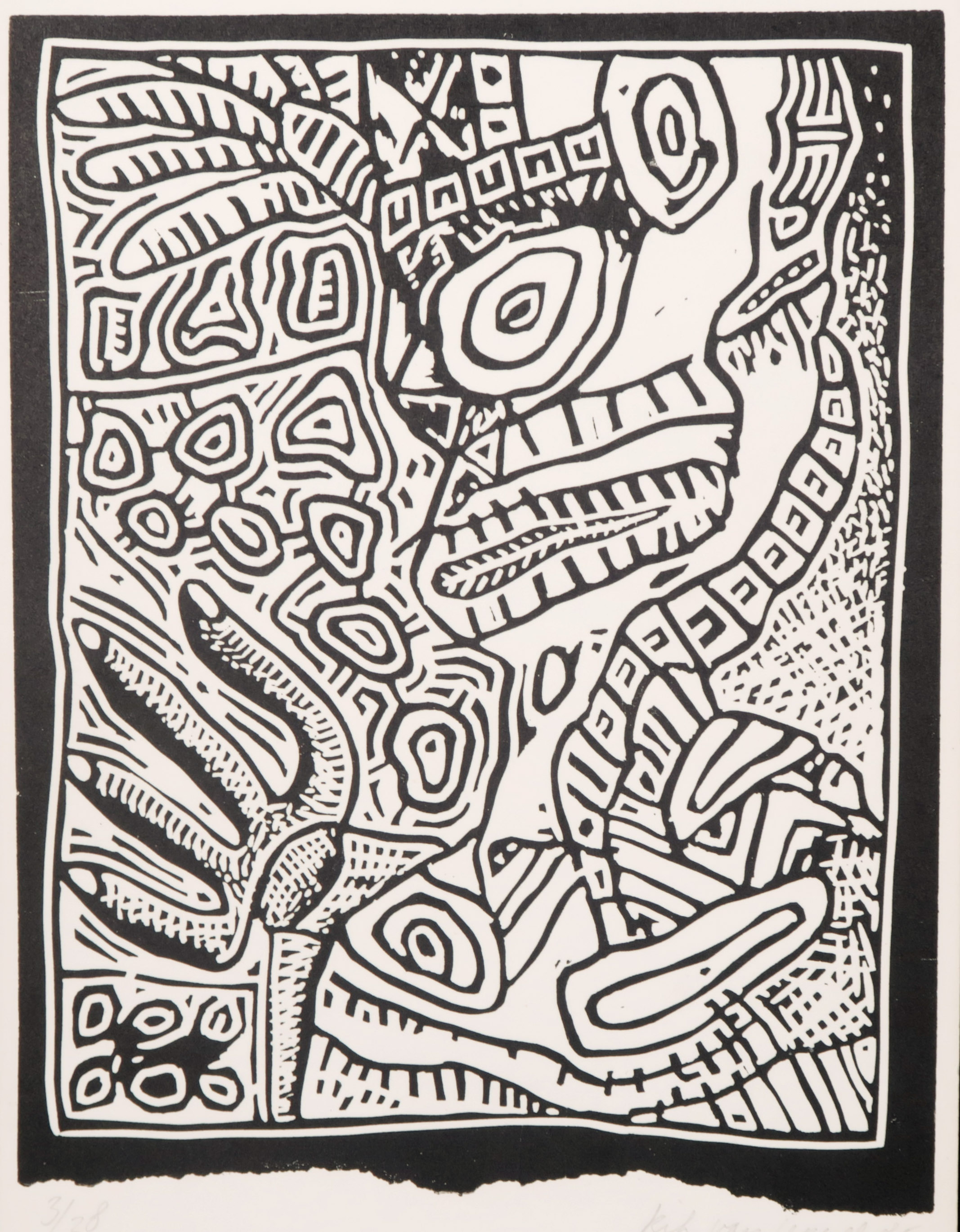 Rik van Iersel - Lino, Zonder titel verkocht voor € 35!