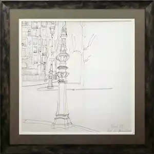 Ernst Vijlbrief - Parijs, Port des Invalides (1958) verkauft für € 75!