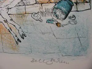 Bele Bachem - " MUSENRITT " 1974 signiert kopen? Bied vanaf 100!