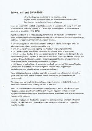Servie Janssen - " FUNDUS " kopen? Bied vanaf 99!