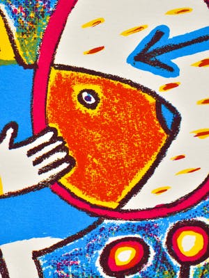 Clemens Briels - Cameleon - Zeefdruk kopen? Bied vanaf 1!