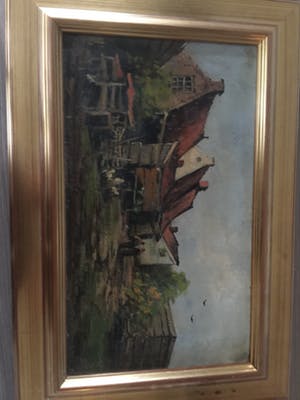 Niet of onleesbaar gesigneerd - Schilderij 1907 door Kipp kopen? Bied vanaf 10!