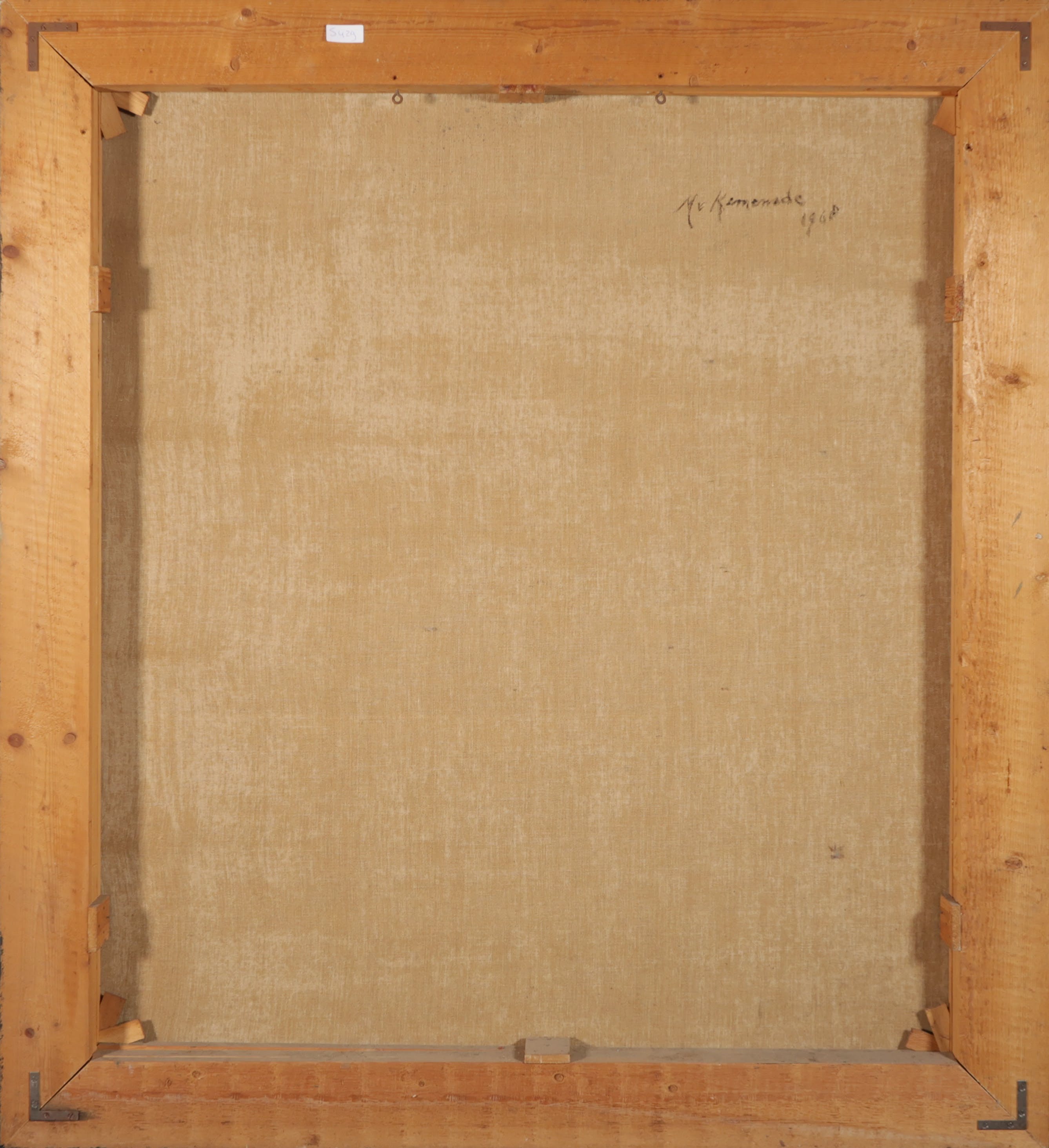 Mariette van Kemenade - Olieverf op doek, Schildpad - Ingelijst kopen? Bied vanaf 40!