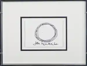 Jan Henderikse - Unieke Originele Inkt tekening in showcase + Art Book : ZERO verkauft für € 332!