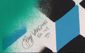 Hugo Kaagman - Zeefdruk, Zonder titel kopen? Bied vanaf 1!