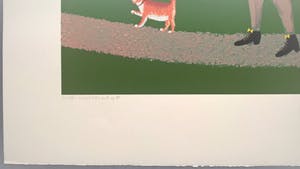 Willem Westbroek - Walking the cat (portrait of the mayor André van der Louw) kopen? Bied vanaf 75!