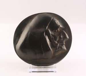 Jos Reniers - Bronzen penning, Franz Liszt verkocht voor € 250!