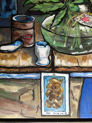 Ben Rikken - Stilleven met zonnebloemen kopen? Bied vanaf 125!