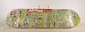 Almost - Rodney Mullen - Gesigneerd skatedeck Comic verkocht voor € 1!