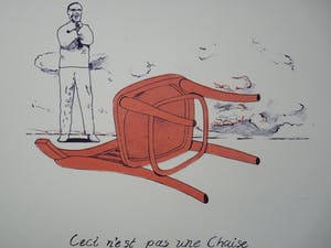 Kees Spermon - CECI N'EST PAS UNE CHAISE kopen? Bied vanaf 35!