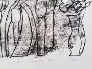 Kees Franse - Vier Litho,s - Gesigneerd & Gedateerd kopen? Bied vanaf 45!