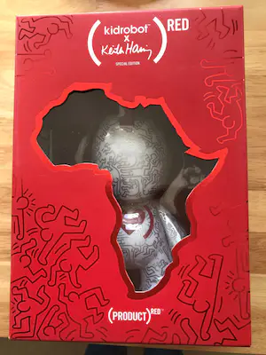 Keith Haring - Kidrobot 7in (Red) Special Edition kopen? Bied vanaf 90!