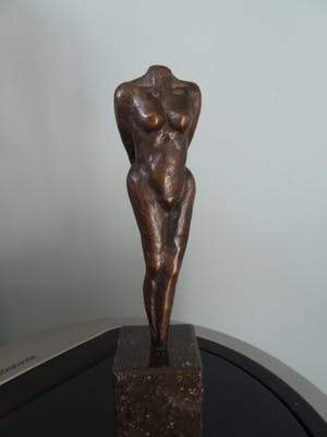 Frans Duckers - Torso (brons) op hardstenen sokkel kopen? Bied vanaf 125!
