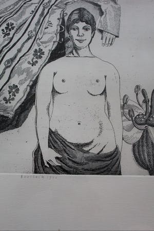 Herman Berserik - grote ets - 1971 kopen? Bied vanaf 125!