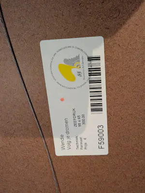 Wendie Brauckmann - Grote Zeefdruk Wendie Brauckmann - BARTH Lijst (95x65) kopen? Bied vanaf 70!