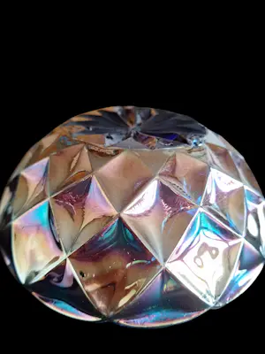 Eda Glasbruk - Schaal in Carnival glas kopen? Bied vanaf 45!