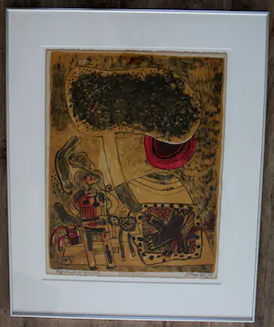 Corneille - Litho: Retour de Cuba - 1968 kopen? Bied vanaf 399!