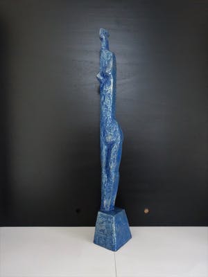 Paul Vincken - Staand naakt in aluminium. kopen? Bied vanaf 150!