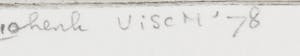 Henk Visch - Handgekleurde ets, Voortgang in doorzichtigheid nr 2. kopen? Bied vanaf 35!