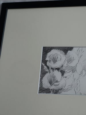 Fon Klement - Ingelijste tekening , Bloemstilleven 5 - 2000 kopen? Bied vanaf 50!