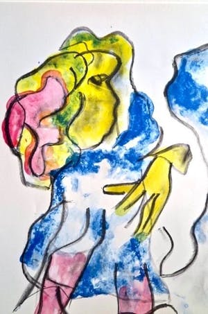 Jan Sierhuis - Flamingo - Groot formaat - Ingelijst kopen? Bied vanaf 1!