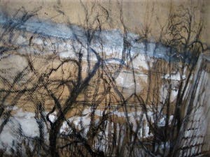 Chris Jansen - Grote 1952 Gem.Techniek "Winter te Westzaan" van jong gestorven Zaanse schilder kopen? Bied vanaf 30!