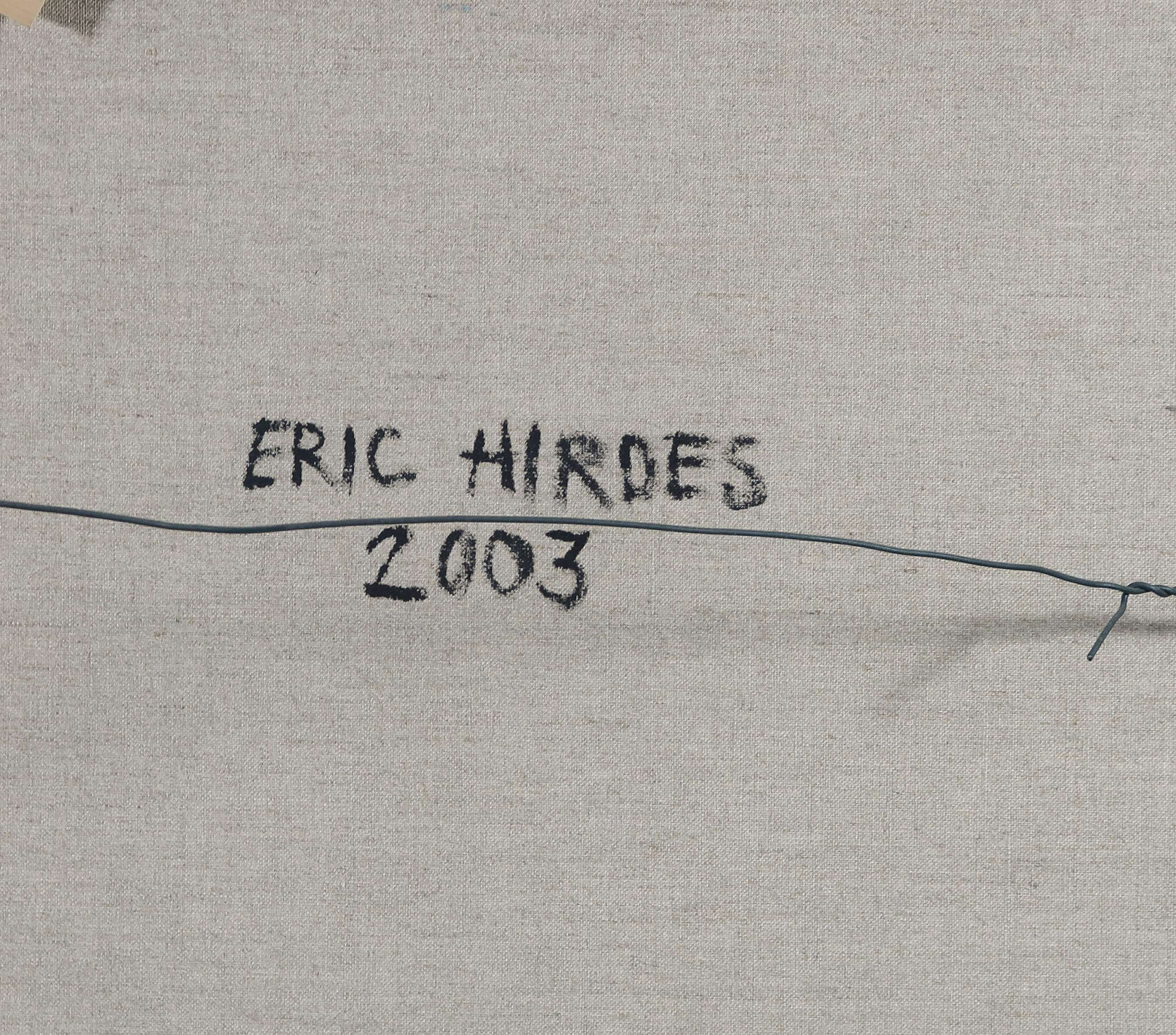 Eric Hirdes - Gemengde techniek op doek, Zonder titel - Ingelijst (Groot) kopen? Bied vanaf 400!