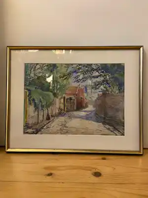 Willem Vaarzon Morel - Straatje Veere vendu pour 360€ !