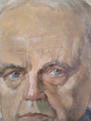 Niet of onleesbaar gesigneerd - Hollandse School 20e eeuw - Portret van een heer kopen? Bied vanaf 1!