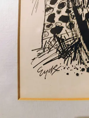 Charles Eyck - "Golino", gravure. kopen? Bied vanaf 49!