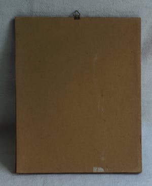 Jan Christiaan Maas - Ingelijste houtsnede , 2 Jonge vogeltjes – 1941 kopen? Bied vanaf 1!