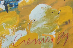 Jan Cremer - ingelijst - 250 ex - 1984 kopen? Bied vanaf 200!