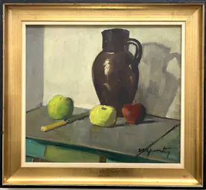 AcheterOscar Verpoorten - Stilleven met kruik en fruit? Enchérissez de 149!