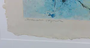 Alexander Vogels - Zeefdruk, Zonder titel - Ingelijst kopen? Bied vanaf 1!