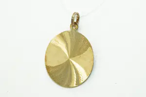 66 - 14 karaats geelgouden vintage zodiac hanger met afbeelding Stier kopen? Bied vanaf 80!