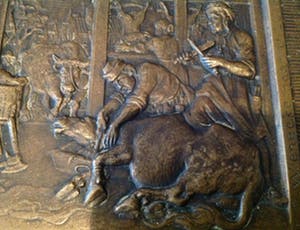 Johannes Cornelis Wienecke - De Vleeshouwer naar J. Luiken kopen? Bied vanaf 95!