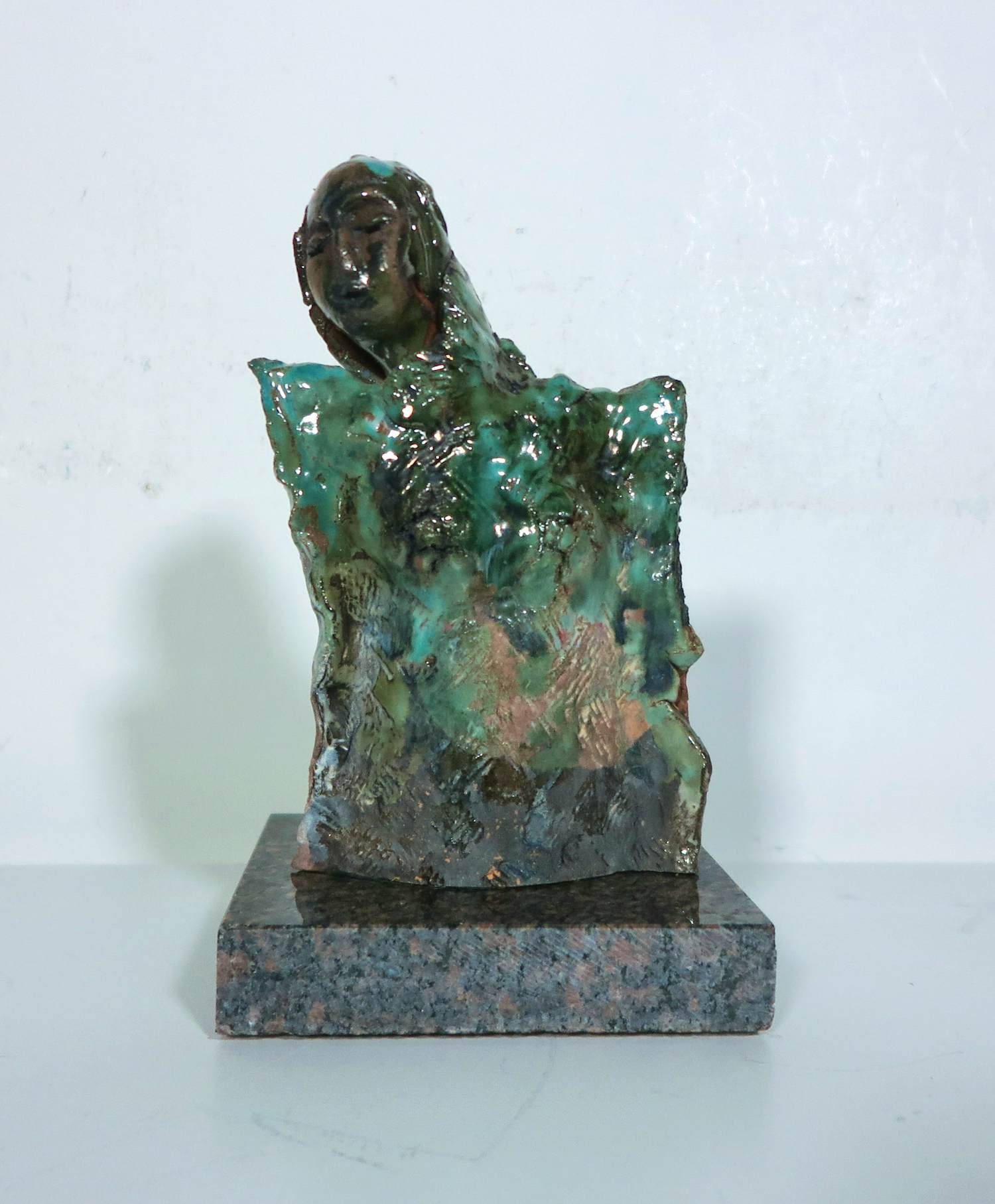 Buy Ada Stel - Keramiek, Green lady? Bid from 200!