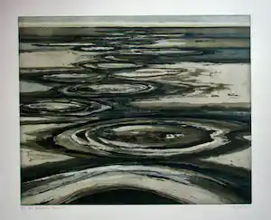Otto Eglau - " SALZSEEN in TUNESIEN 1961 vendu pour 230€ !