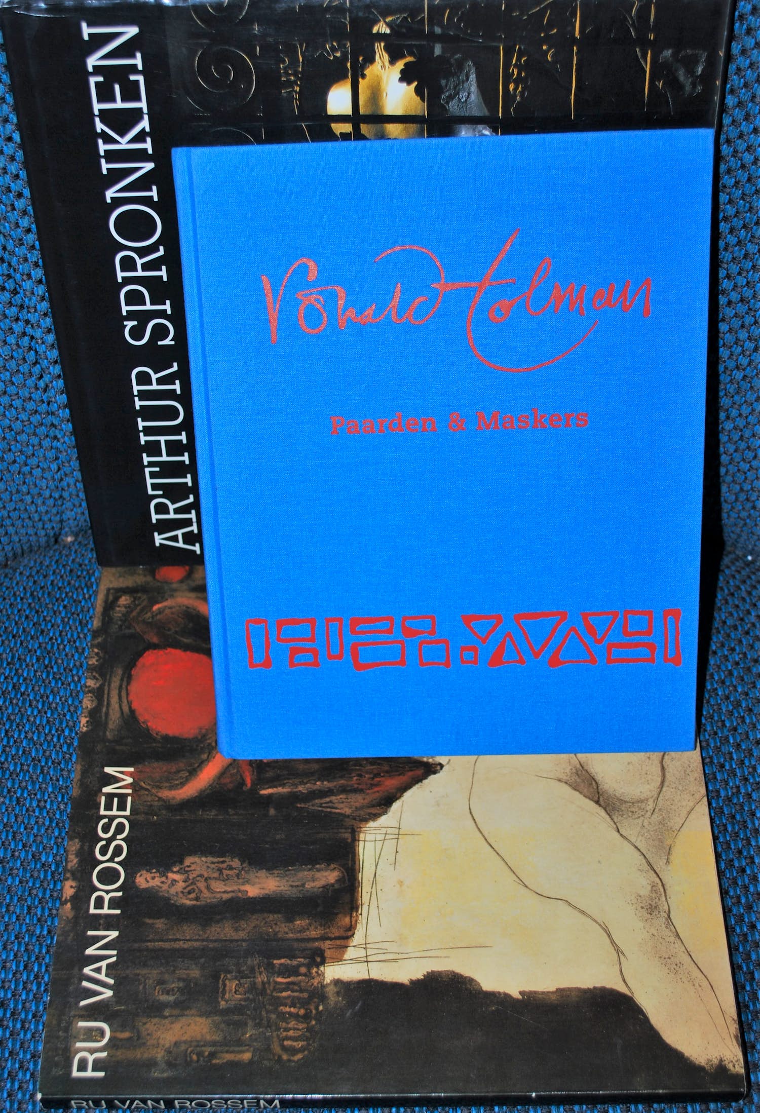 Ronald Tolman - gesigneerd boek & Arthur Spronken & Ru van Rossem -->gratis verzending verkocht voor € 50!