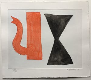 Klaas Gubbels - ets met aquarel ingekleurd ‘Soestdijk’ - 2014 kopen? Bied vanaf 275!